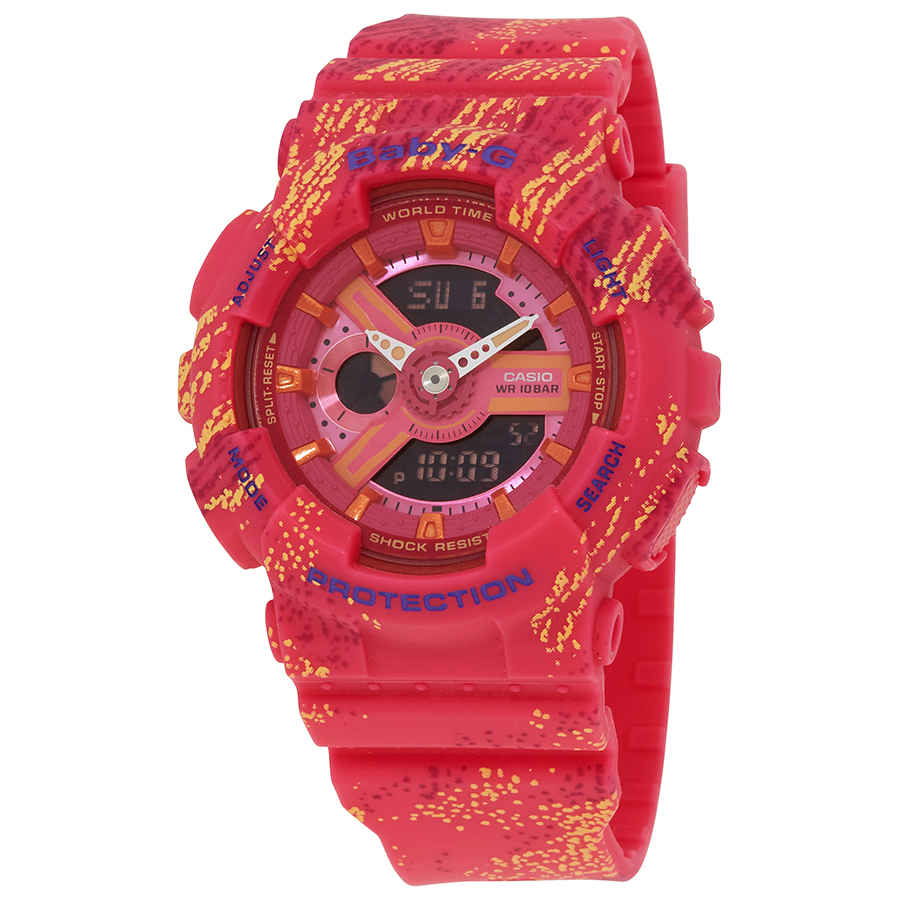 Baby g clearance world time code